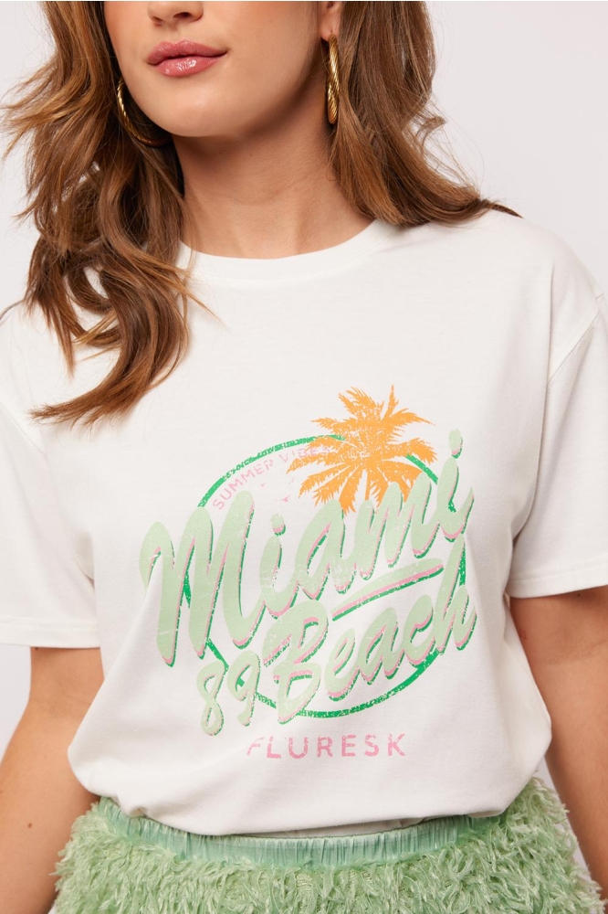 ANNORA T SHIRT 25ZFFF01 011 OFFWHITE